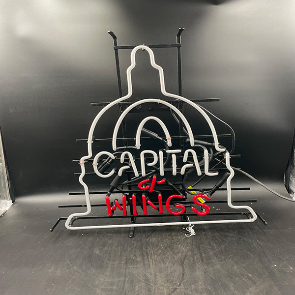 Capital Beer and Wings Neon Sign