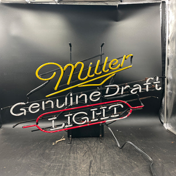 Miller Genuine Draft Light Neon Sign