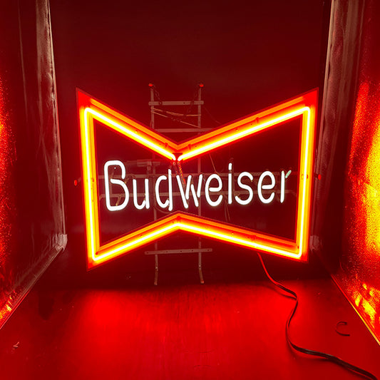 Vintage Budweiser Flasher Neon Sign
