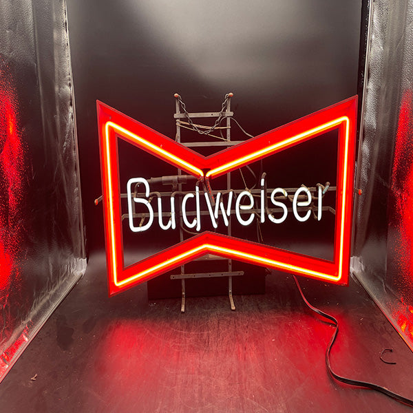 Vintage Budweiser Flasher Neon Sign