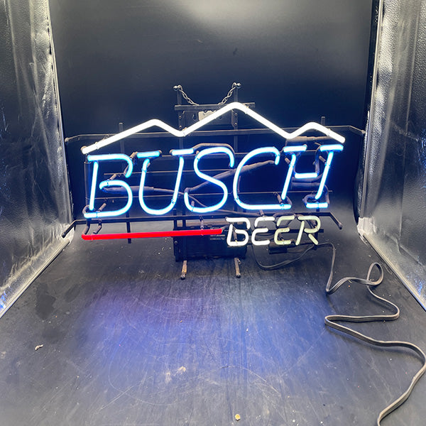 Busch Beer Mountain Neon Sign