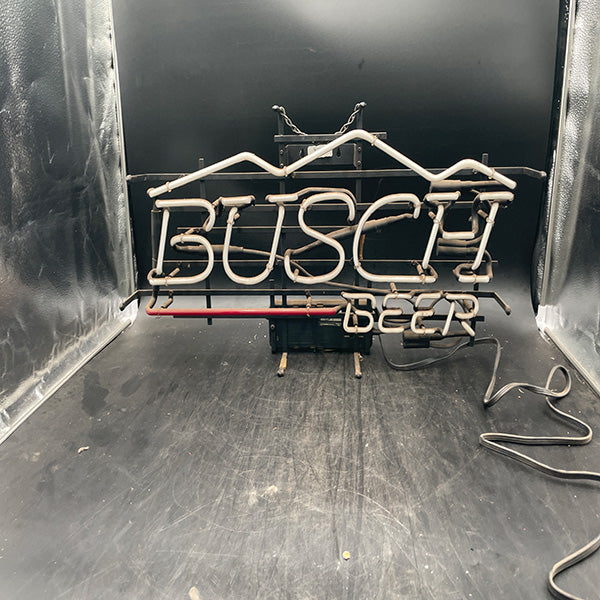 Busch Beer Mountain Neon Sign