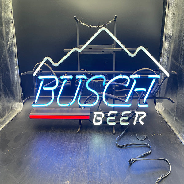 Busch Beer Mountain Neon Sign