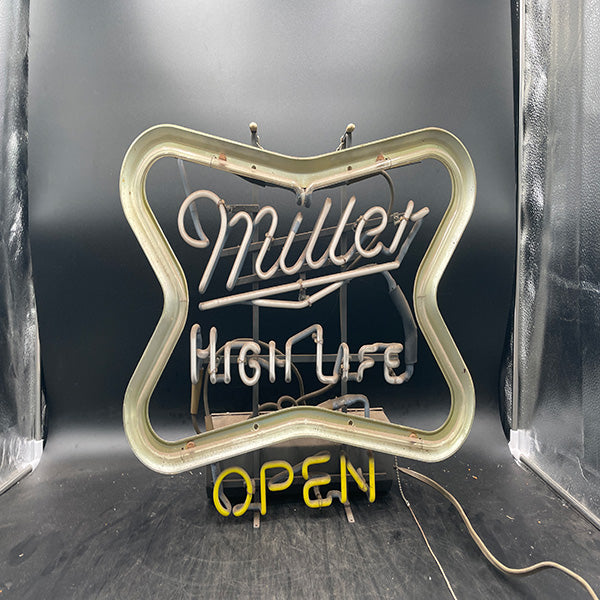 Miller High Life "Open" Neon Sign