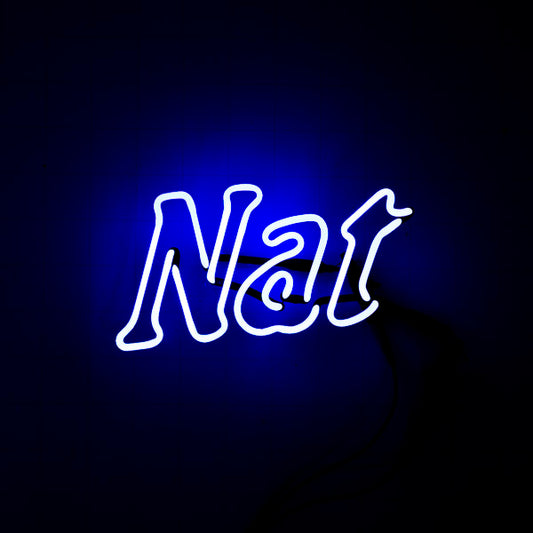 Nat Double Stroke Word Unit for Natural Light Neon Sign Replacement Tube