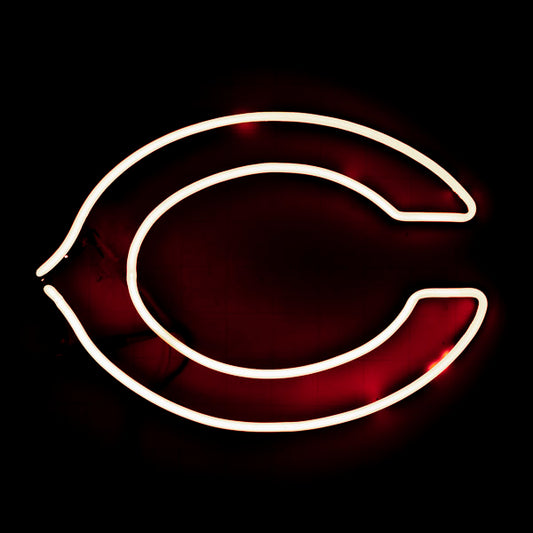 C for Chicago Bears Neon Sign Replacement Tube