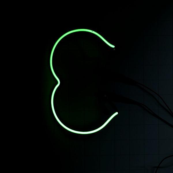 Left Shamrock for Pabst Blue Ribbon Replacement Tube - Neon Sign Part Used