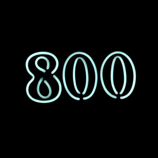 800 Double Stroke Word unit for Olde English “OE 800” Replacement Tube - Neon Sign Part