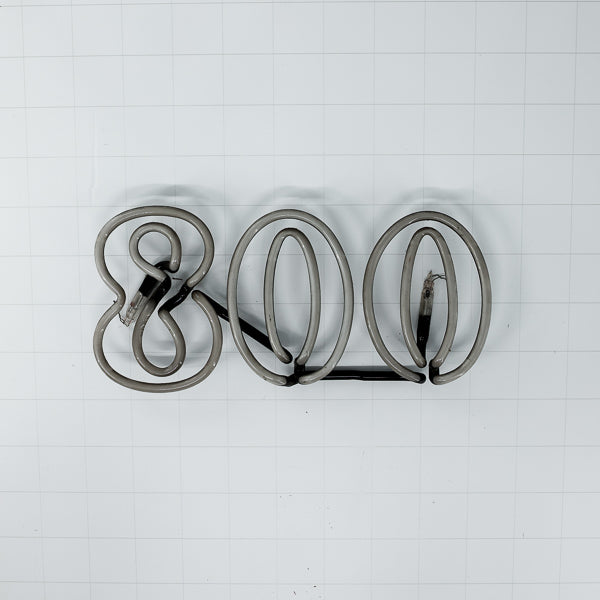800 Double Stroke Word unit for Olde English “OE 800” Replacement Tube - Neon Sign Part