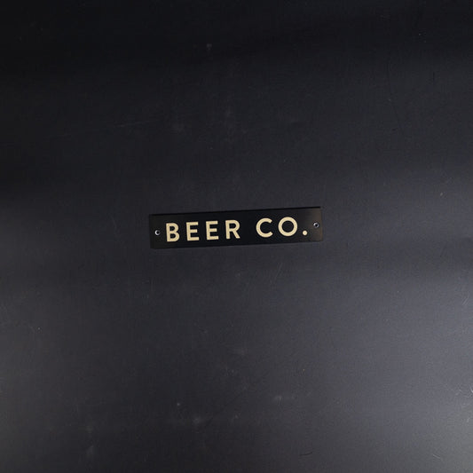 BEER CO Neon Sign Plastic Replacement Panel