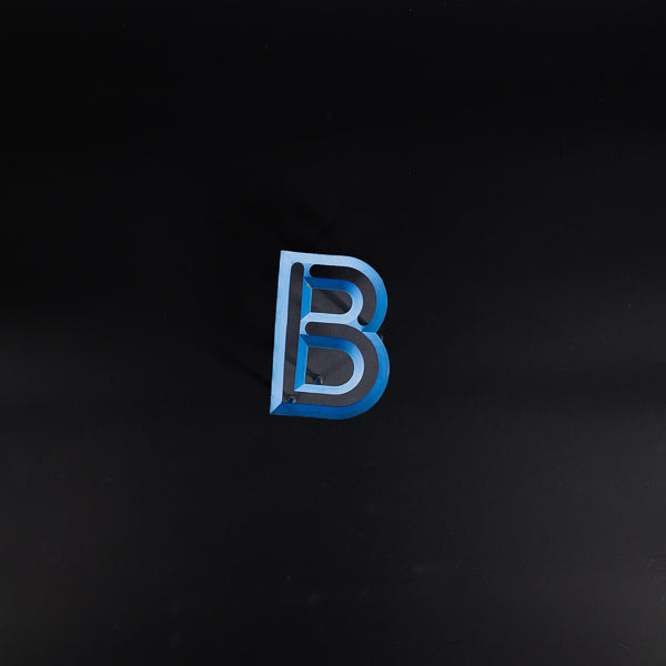B for Busch Light Neon Sign Plastic Replacement Panel