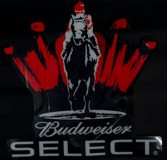 Budweiser Select Neon Sign Plastic Replacement Panel
