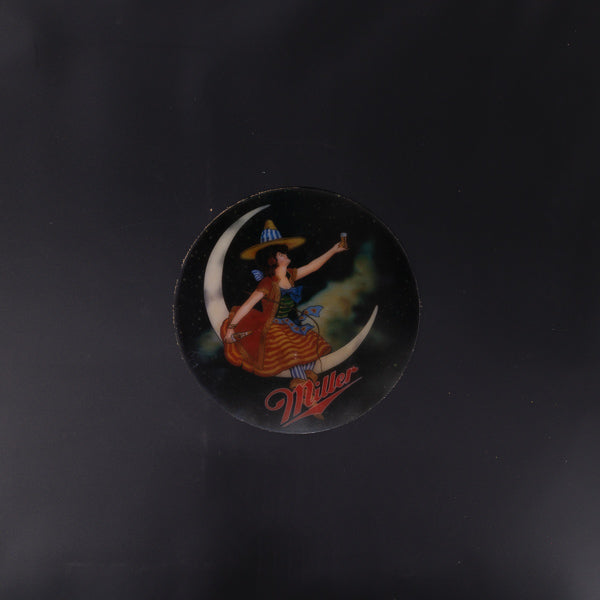 Miller High Life Moon Lady Clock Neon Sign Plastic Replacement Panel