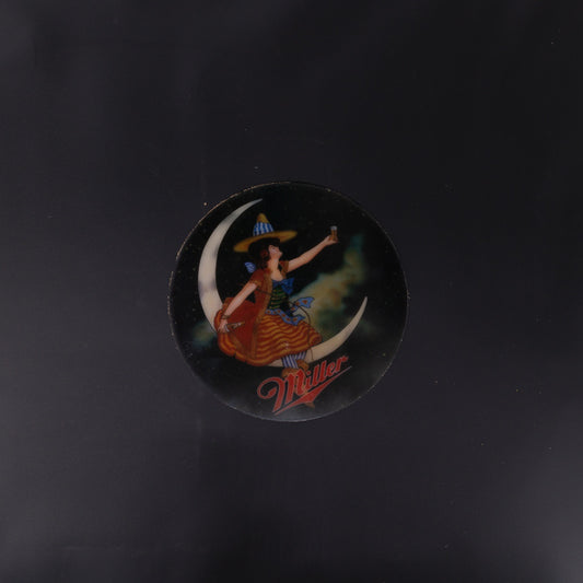 Miller High Life Moon Lady Clock Neon Sign Plastic Replacement Panel