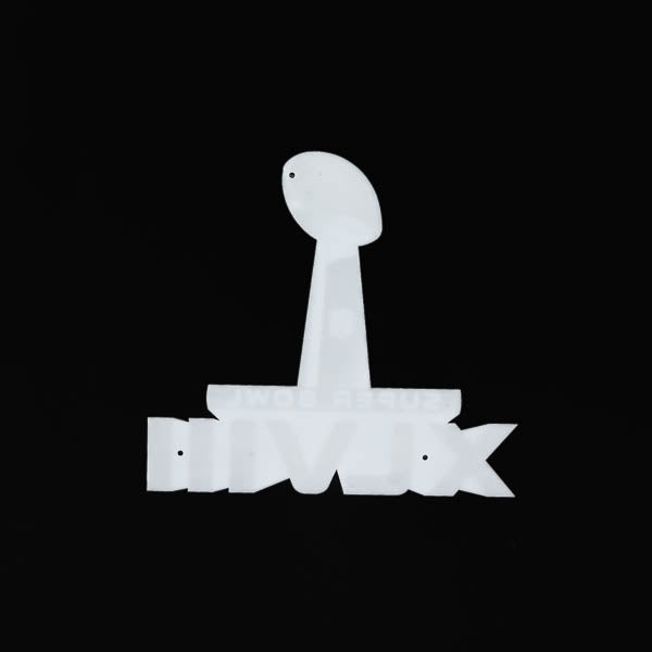 Super Bowl XLVIII 48 Plastic for Bud Light Neon Sign Plastic Replacement Panel