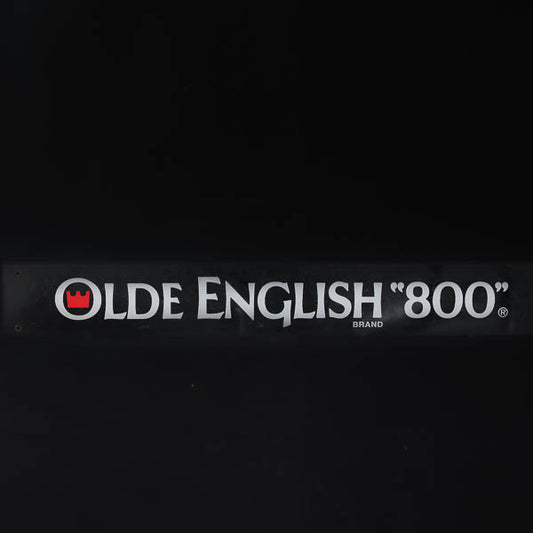 Old English 800 for Lower Plastic Neon Sign Plastic Replacement Panel