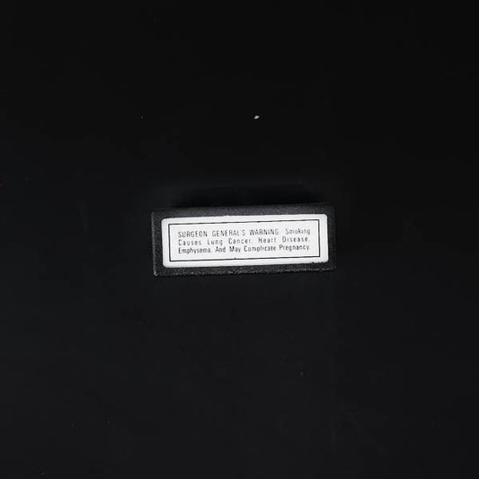 Surgeon General Warning Plastic for Marlboro Neon Sign Plastic Replacement Panel
