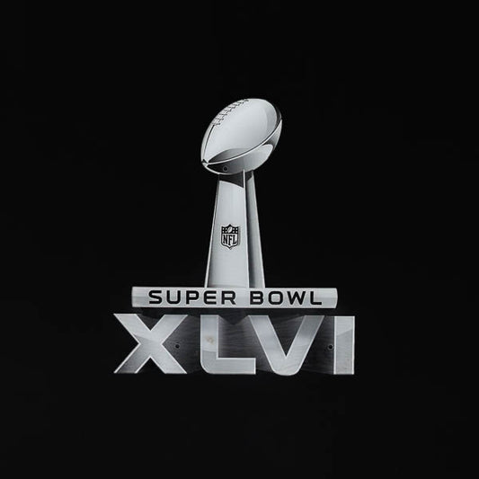Bud Light NFL Super Bowl 46 XLVI Neon Sign Plastic Replacement Panel