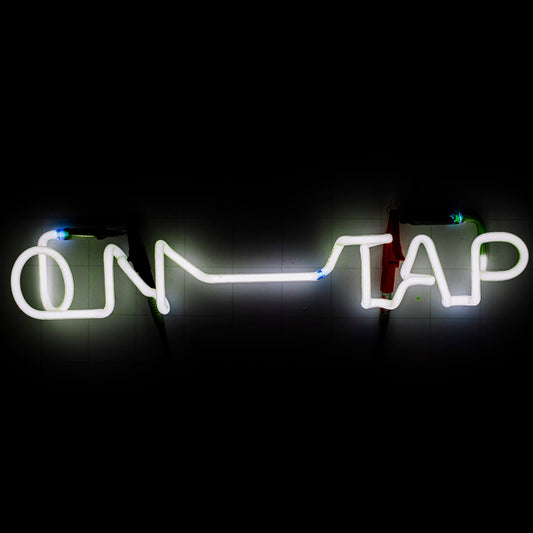 On Tap Single Stroke Word Unit Replacement Tube - Neon Sign Part Used