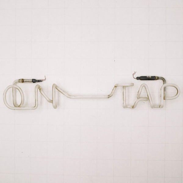 On Tap Single Stroke Word Unit Replacement Tube - Neon Sign Part Used