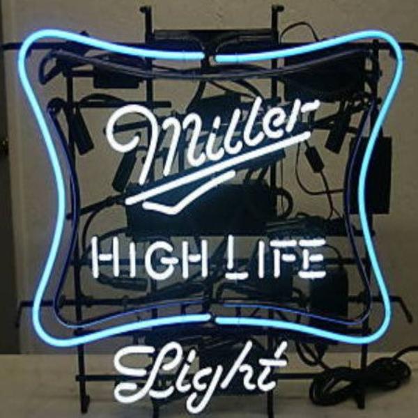 Inside Border Miller High Life Sequencing Neon Sign Replacement Tube