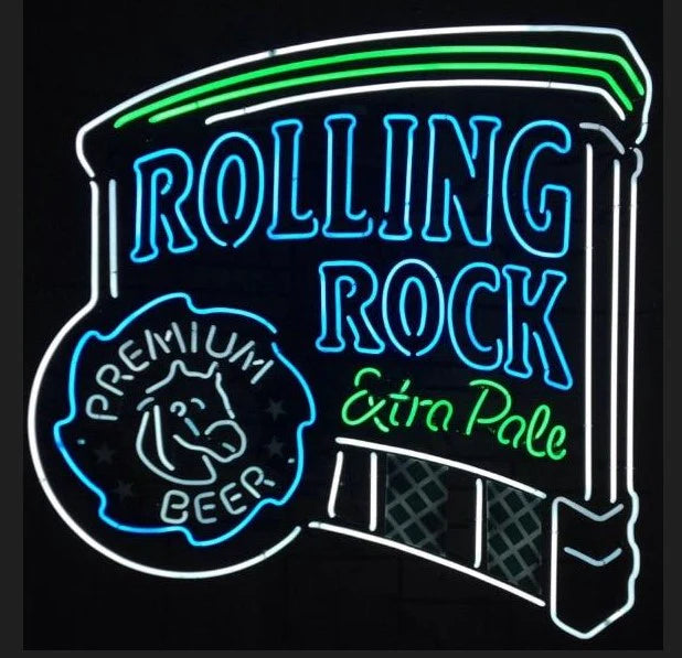 Rolling Rock 4ft Marquis Plastic on Left Side