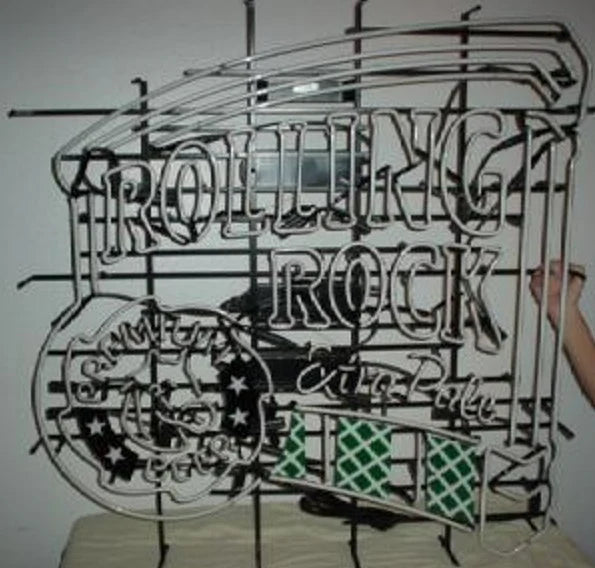 Rolling Rock 4ft Marquis Plastic on Left Side