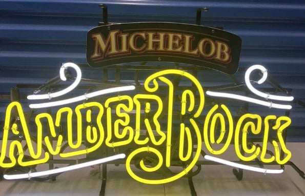 Michelob Amber Bock Scroll border unit Replacement Tube - Neon Sign Part