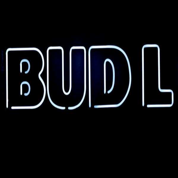 BUD L Double Stroke Word Unit Replacement Tube - Neon Sign Part Used