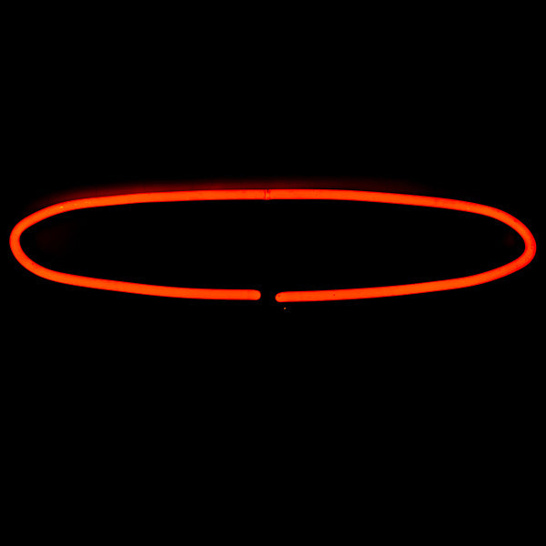 Vertical Small Red Ring for Bud Light Replacement Tube - Neon Sign Part Used