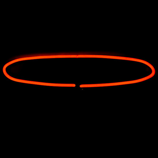 Vertical Small Red Ring for Bud Light Replacement Tube - Neon Sign Part Used