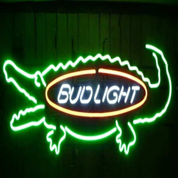 Alligator Mouth for Bud Light Neon Sign Replacement Tube