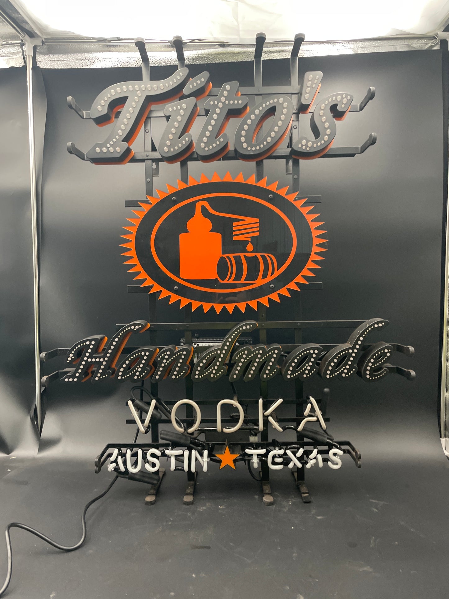 Tito’s Handmade Vodka Neon Sign