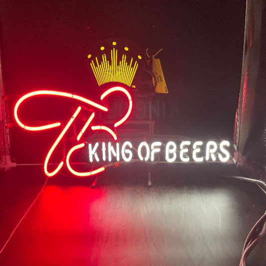 Budweiser "King of Beers" Neon Sign (Suring)