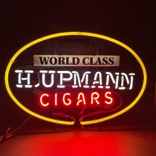 World Class Hupmann Cigars Neon Sign