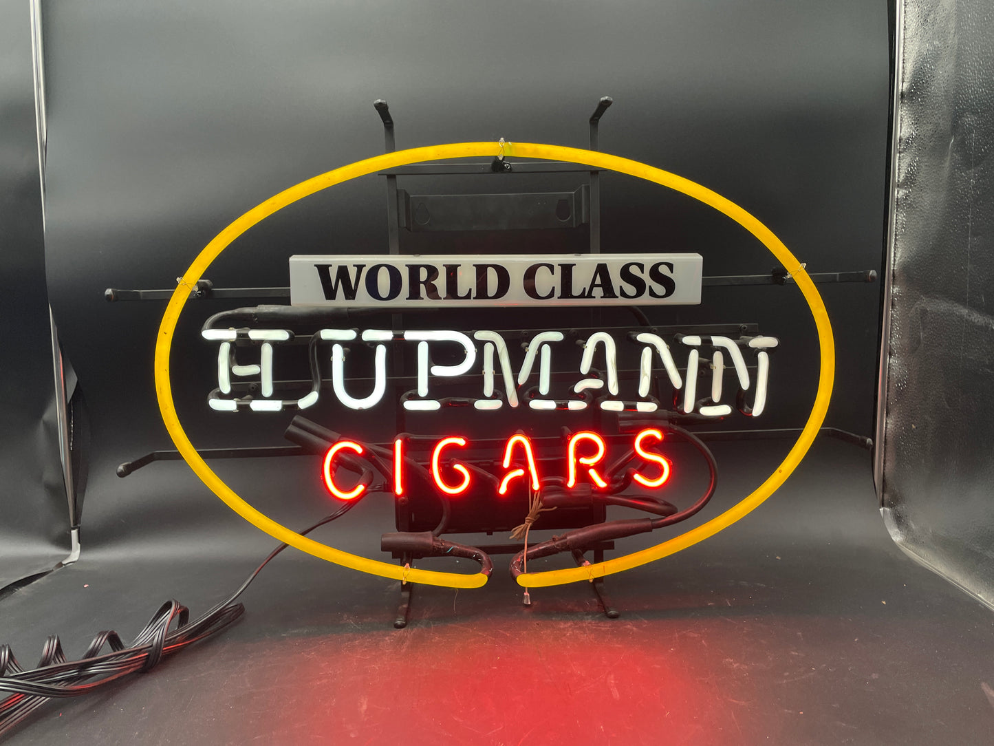 World Class Hupmann Cigars Neon Sign