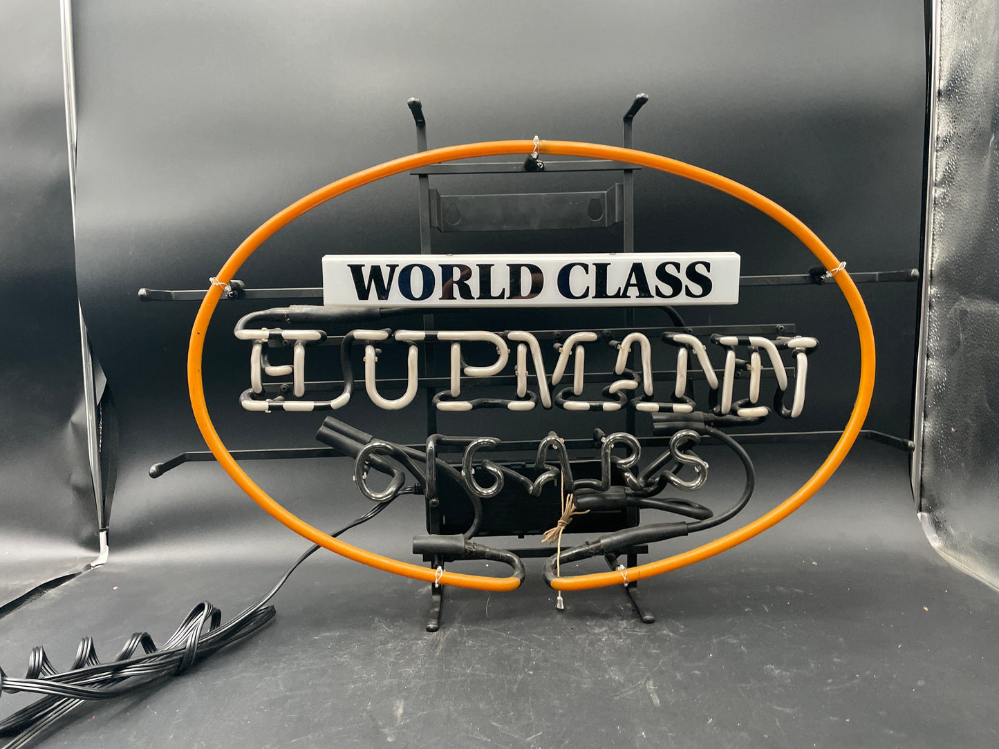 World Class Hupmann Cigars Neon Sign