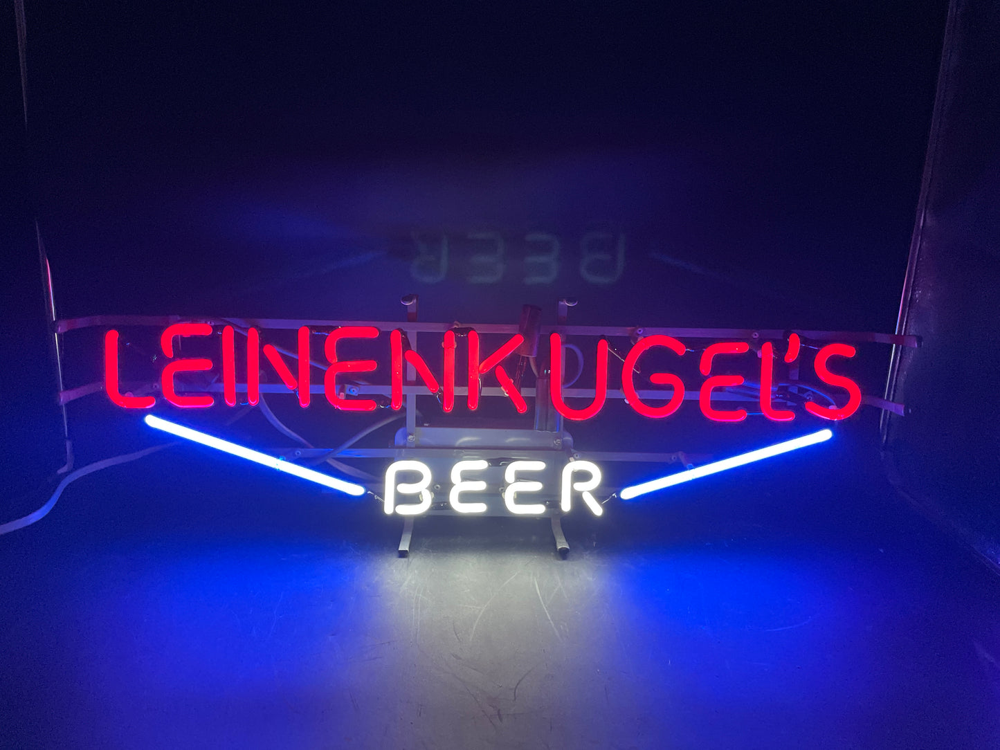 ON TAP Single Stroke Word Unit and Emphasis for LEINENKUGEL'S Tube Replacement Tube - Neon Sign Part New