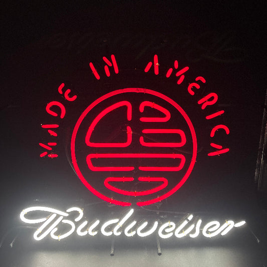 Budweiser Made In America Neon Sign