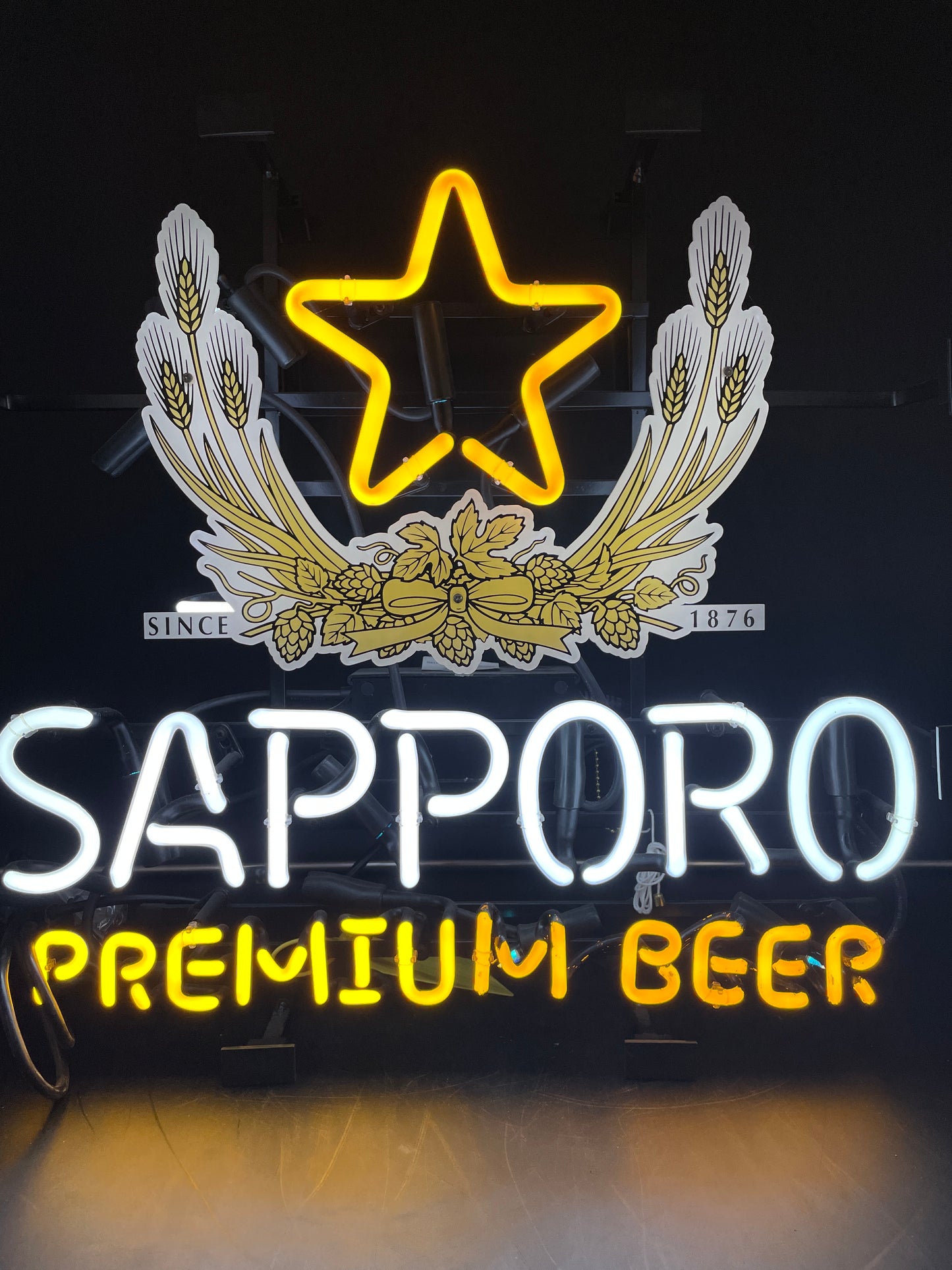 M BEER Single Stroke Word Unit for Sapporo Premium Beer Replacement Tube - Neon Sign Part