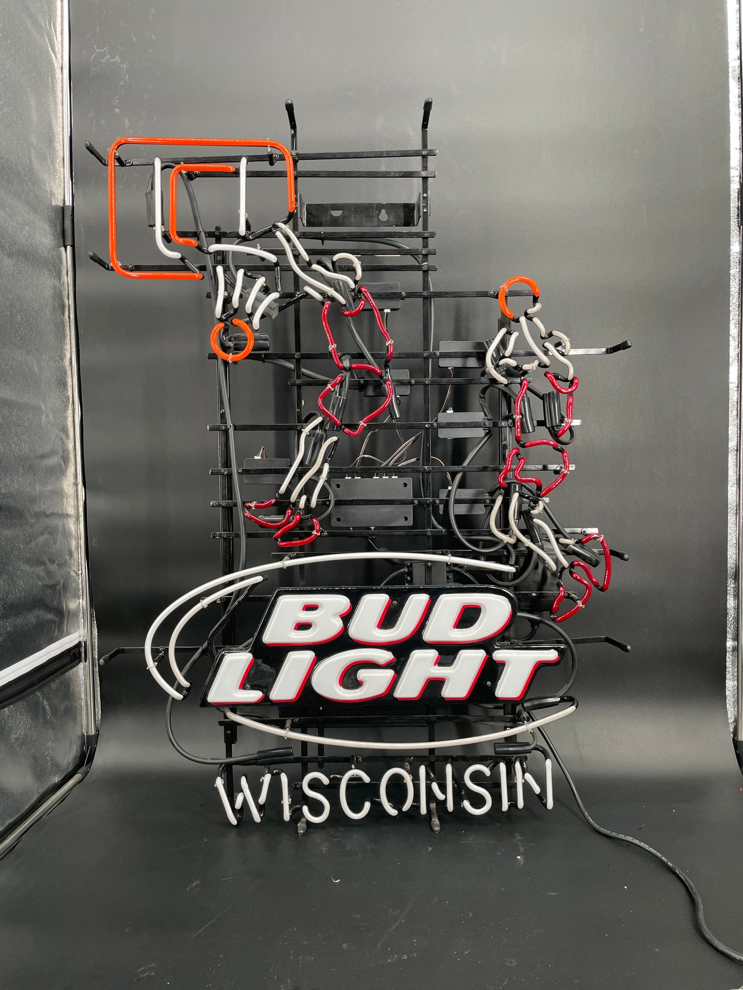 Bud Light Motion Basketball Player Neon Sign