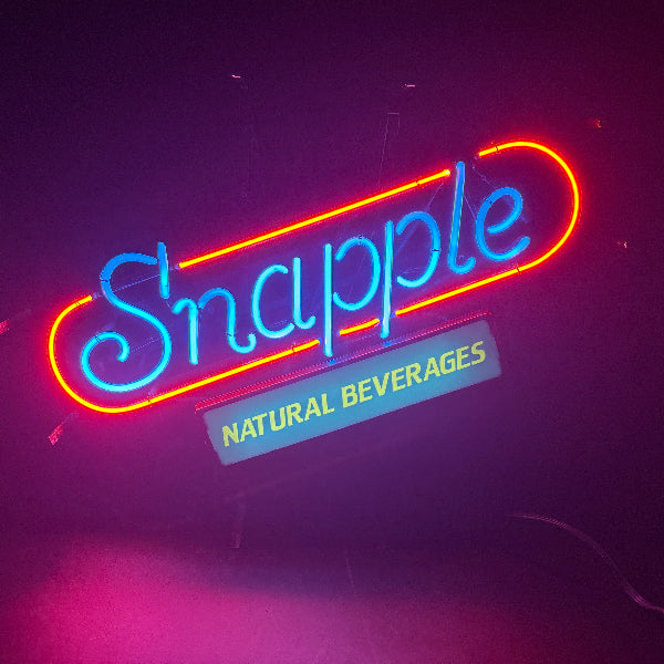 Snapple Neon Sign