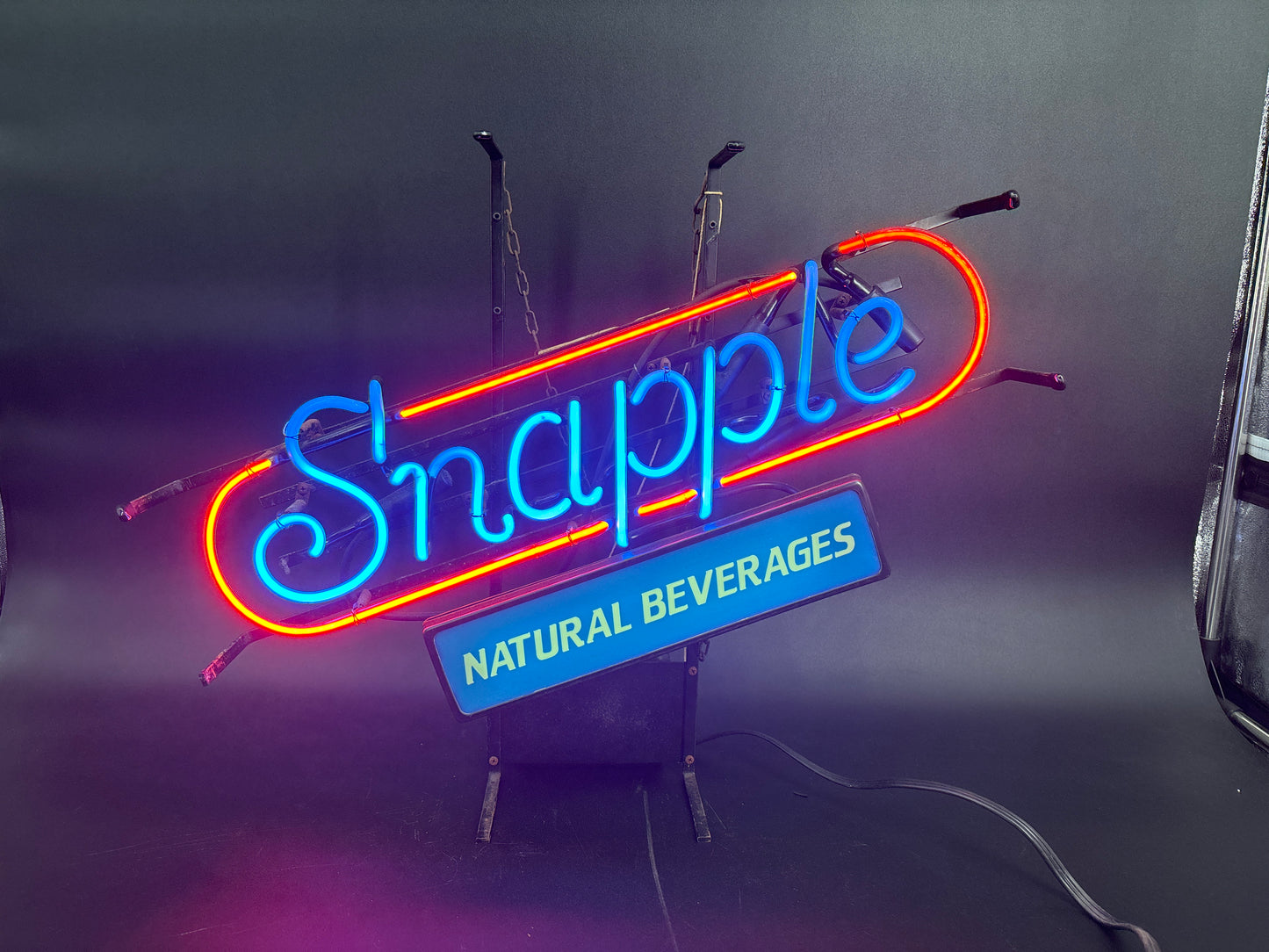 Snapple Neon Sign