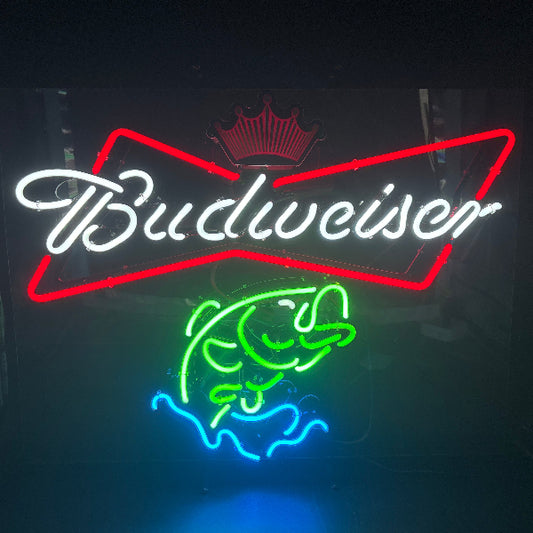Budweiser Bass Neon Sign
