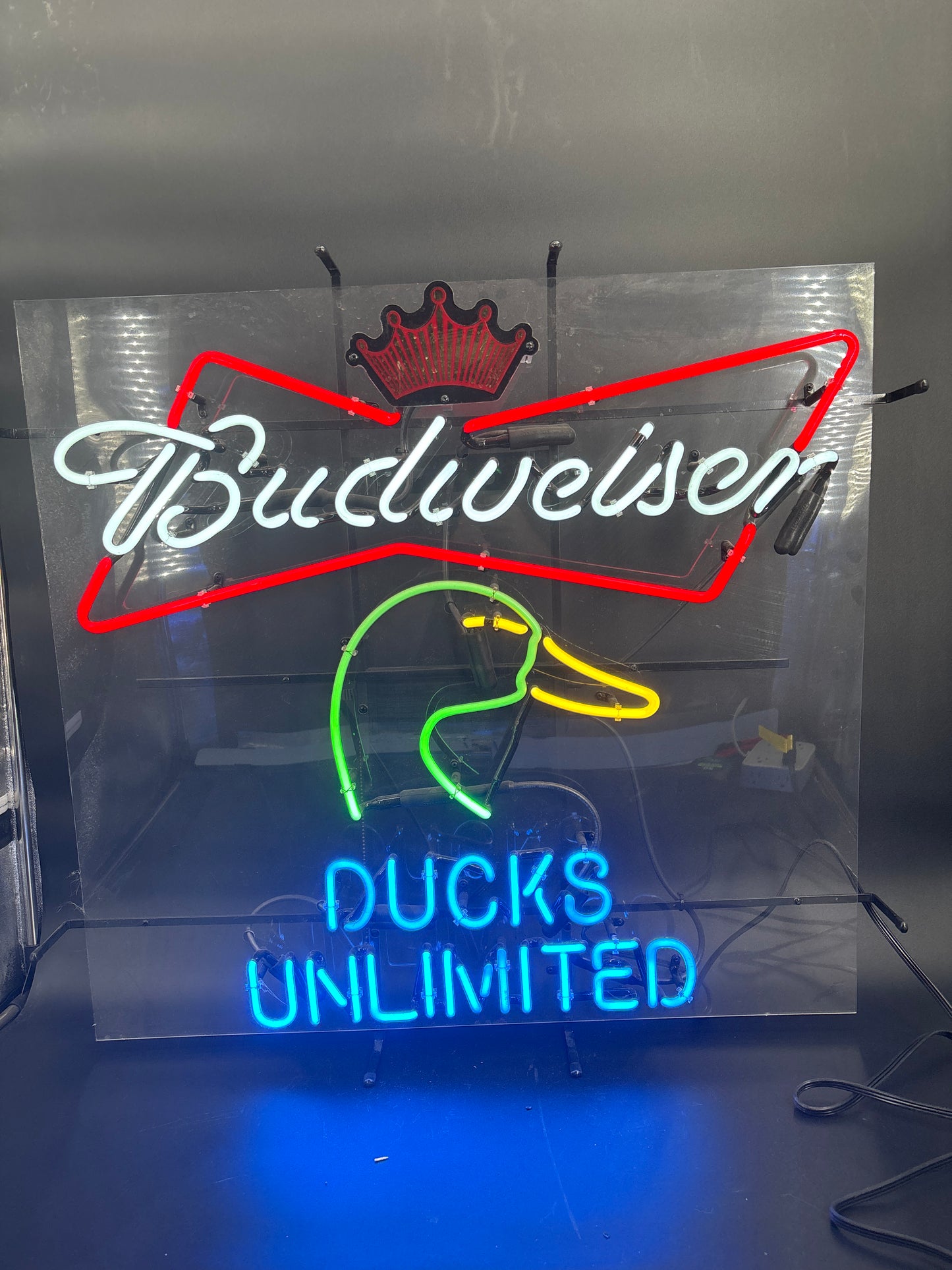 Budweiser Duck Neon Sign