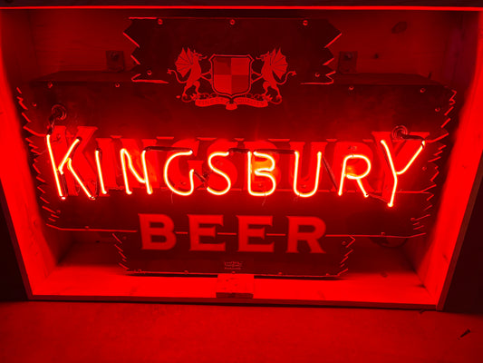 Kingsbury Beer Neon Sign (Circa 1936)