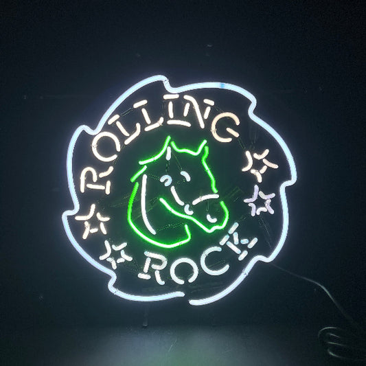 Rolling Rock Neon Sign
