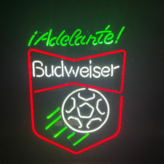 Budweiser Soccer Neon Sign