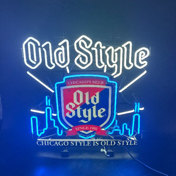 Old Style Neon Beer Sign – Chicago Style