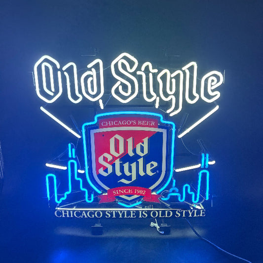 Old Style Neon Beer Sign – Chicago Style
